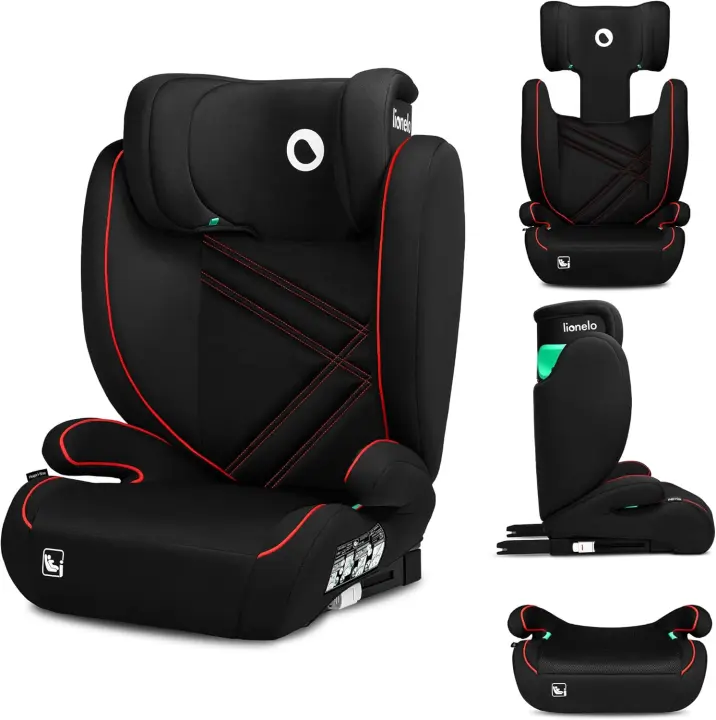 Silla de Coche para Bebés Ajustable de Espuma de Memoria Protección Lateral Cómoda - 1