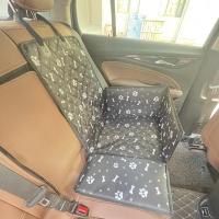 Funda de asiento de coche para mascotas, hamaca de viaje plegable para gatitos y cachorros, jaula impermeable para perros - details 5