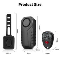 Alarma de Seguridad para Motocicleta y Bicicleta con Control Remoto Eléctrico Antiv vibración 113dB Impermeable Sonido de Vibración - details 10