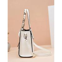 Mochila Casual de Gran Capacidad para Mujer Leten Bolso de Mano con Pañuelos Exquisitos - details 1