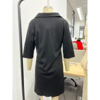 Camisón de casa para mujer, camisón corto de manga tres cuartos con bolsillos y cremallera de gofre, Otoño e Invierno - details 1