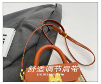 Moda arco iris portátil pequeño cuadrado bolsa 2025 primavera nueva luz de lujo bolsa de las mujeres versátil texturizado axilas bolsa de hombro - details 5