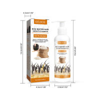 Champú de arroz para limpieza profunda, hidratación densa, fijación de raíces y cuidado del cabello. - details 0