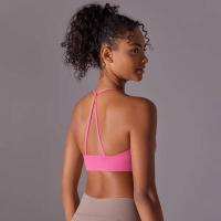 Top de mujer, cuello de chaleco Hai Yuga, decoración triul, deportes con espalda bonita, Top corto a prueba de golpes para - details 18