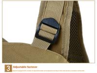 Mochila táctica militar, Mochilas de asalto para senderismo al aire libre Camping Trekking Pesca Caza - details 12