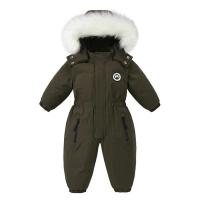 Ropa para recién nacidos, peleles de invierno para bebés, ropa para niñas pequeñas, mono cálido de algodón con capucha, monos para niños-30 ℃ - details 4