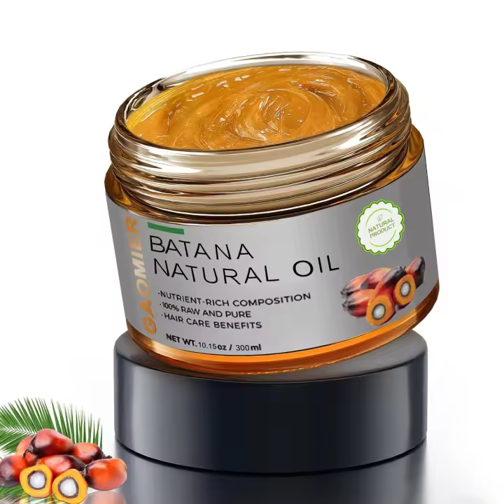 GAOMIER Dr. Sebi's Raw na Oil for Growth 10.15 oz 100% puro, orgánico sin refinar de Honduras - Previene la caída del cabello y mejora - 1