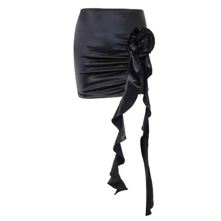 BUNO-Minifalda gótica 2025, nueva falda gótica de Halloween de los años 90 Y2K Party Club, ropa de calle Harajuku, falda negra de cintura alta para mujer - 1