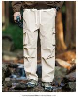 Pantalones de Overalls para Hombres Secado Rápido, Impermeable, Transpirable para Senderismo, Pesca, Acampar Largo Completo, Ajuste Atlético - details 7