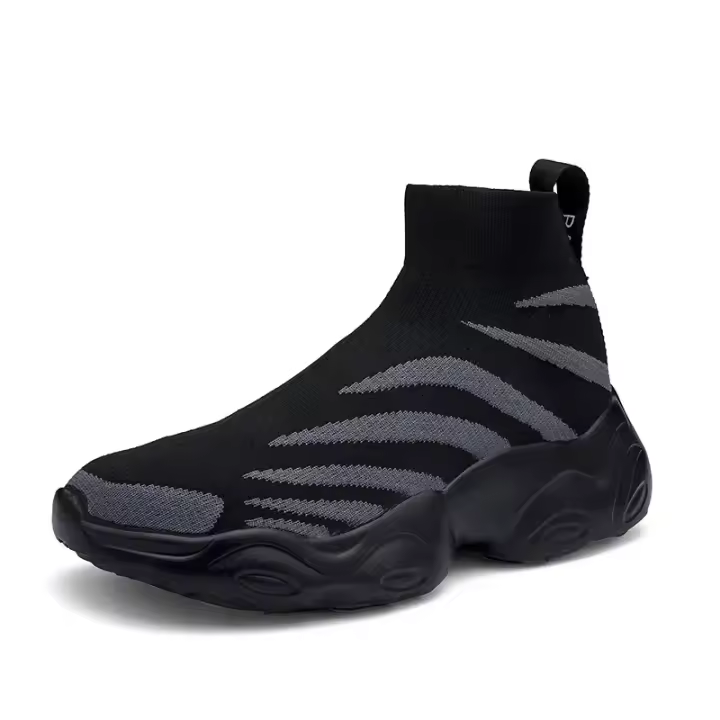 Calcetines de moda para hombre, zapatos, botas informales para mujer, zapatos deportivos de moda para hombre, suela gruesa, modelos de primavera Otoño Invierno para parejas de gran tamaño - 1