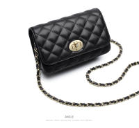 FOXER-Bolso cruzado de cuero dividido para mujer, bandolera de hombro con solapa, a la moda - details 12