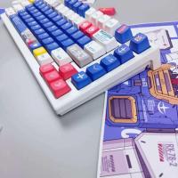 Anime ams 140-key SDA Profiled PBT Heat-sublimation Customized MX Switch nical Gaming Keyboard Keycaps - details 3