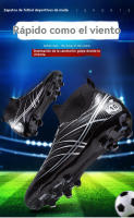 Mismo estilo para hombres y mujeresTF, zapatos de fútbol AG, adecuados para áreas con césped, entrenamiento de competición - details 3
