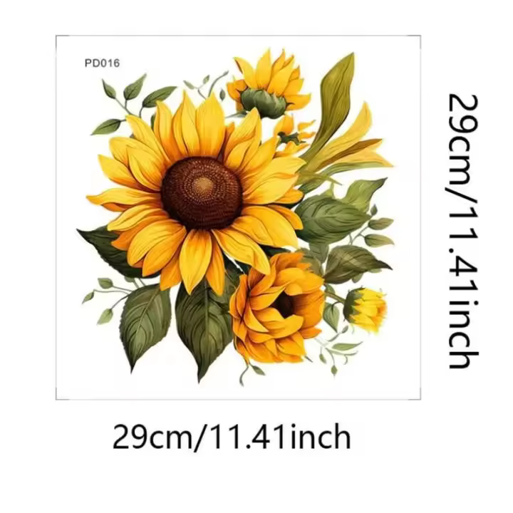 Pegatinas coloridas de Suower para decoración de pared de entrada de sala de estar y dormitorio infantil, autoadhesivas de 29x29CM - 1
