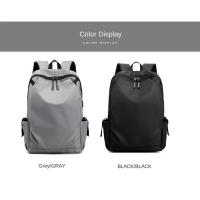 Mochila Escolar para Hombre Impermeable de Nylon, Mochila para Portátil de Computadora con Carga USB, Gran Capacidad para Libros y Viajes al Aire Libre - details 3