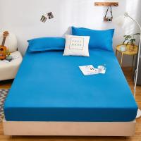 Sábana Ajustable Impermeable Cubierta de Cama Elástica Amigable con la Piel Estilo Floral - details 12