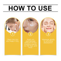 Crema reafirmante, suave para el cuidado de la piel facial, crema hidratante. - details 3