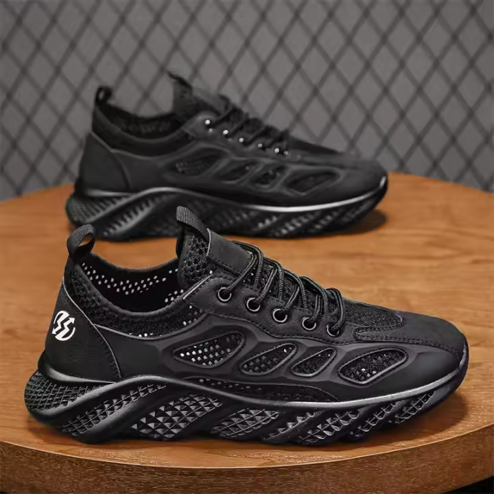 Zapatillas de deporte de ocio versátiles para hombre, zapatos deportivos ligeros y cómodos para caminar, zapatos cómodos y ligeros de alta calidad para caminar - 1