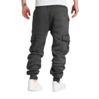 Pantalones de Workout Sueltos para Hombres Pantalones Cargo con Múltiples Bolsillos y Cordón - details 9