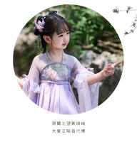 Nuevo Hanfu estilo chino falda fina Ru antiguo súper inmortal vestido Tang de verano para niñas - details 11