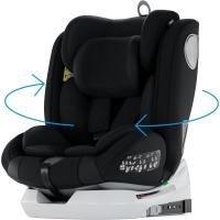Silla de Coche Isofix para Bebés y Niños Ajustable a 40-150 cm, 360º de Rotación, Seguro y Portátil - details 17