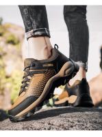 Zapatillas De deporte para Hombre, Zapatos De senderismo para exteriores, botas De montaña impermeables, Zapatos De Hombre, Zapatos De tenis antideslizantes resistentes al desgaste para Hombre - details 12