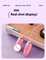 Peach doble bala saltando huevo adulto juguete masturbador sexo vibrador control remoto clitoris estimulación - details 14