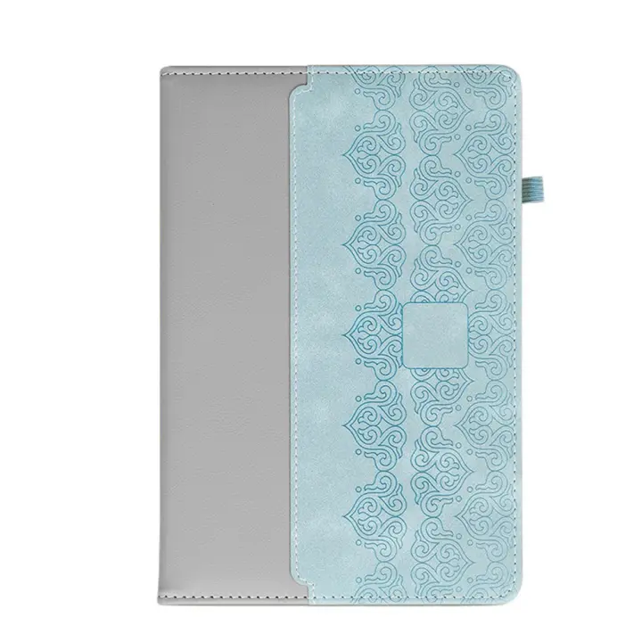 Cuaderno A5 con cubierta de cuero PU, línea Horizontal, 200 páginas, Bloc de notas para diario, impermeable, resistente al desgaste, cuaderno de oficina de negocios - 1