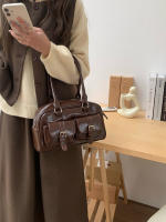 "Bolso Bandolera Vintage de Cuero - Estilo Bolera Retro, Elegante y Multifuncional para Mujer, Ideal para Oficina, Fiesta o Uso Diario |   Envío Rápido en Miravia" - details 3