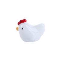 Bonita artesanía DIY, pequeña resina, gallina, pollito, huevo, gallina, decoración de micropaisaje, adorno de estatuilla en miniatura - details 11