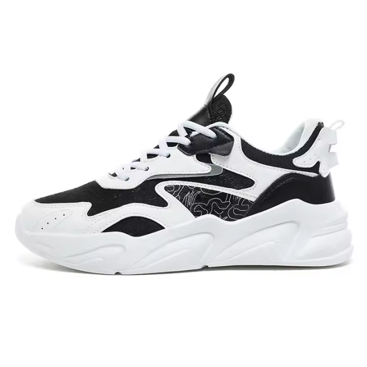 Nuevos zapatos para correr cómodos de gran tamaño versátiles de moda, zapatos deportivos transpirables para hombres - 1