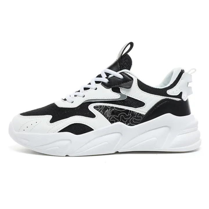 Nuevos zapatos para correr cómodos de gran tamaño versátiles de moda, zapatos deportivos transpirables para hombres - 1