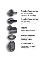 【2024 Version】Secador de Pelo Profesional Ionico con 7 Difusores Incluido, 1600W, con 2.8m de Cable - details 11