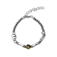 Pulsera de Obsidiana Ligera de Lujo Estilo Chino Vintage Diseño Neutro y Elegante - details 10