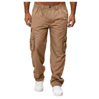 Pantalones cargo para hombre, Pantalón recto informal, otoño - details 7