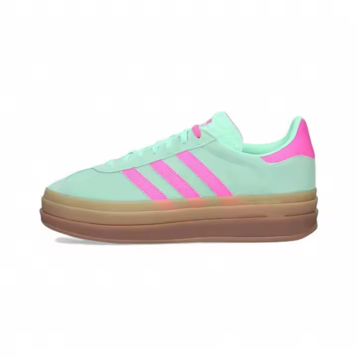 Buroalma Zapatos de mujer gezelle 2025 nuevos zapatos de plataforma de suela gruesa que realzan la altura, zapatillas casuales Dexun de tres barras - 1
