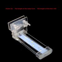 Luz LED de abrazadera para acuario, iluminación blanca y azul de alto brillo, ahorro de energía, lámpara pequeña Simple para Nano peceras - details 5