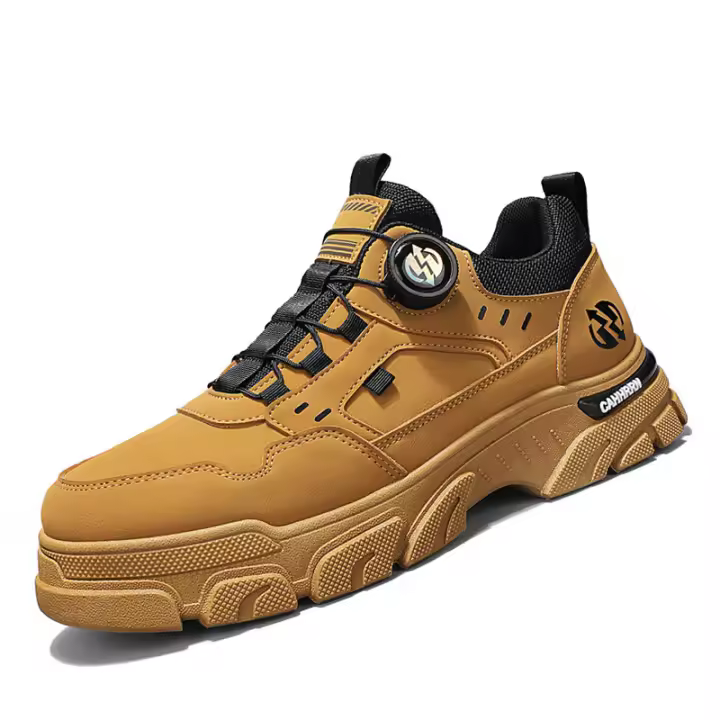 Zapatos informales de otoño para hombre, zapatillas de deporte de cuero para hombre, cómodos y suaves zapatos de tabla de Wark para hombre, zapatos de plataforma para hombre Кроссо ти... - 1