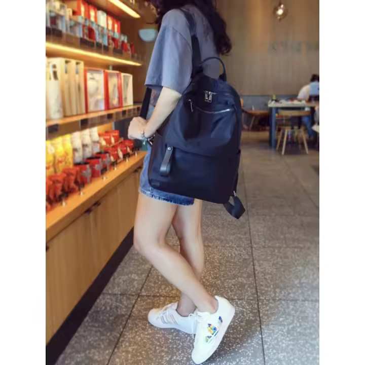 Mochila de Tela Oxford Impermeable 2025 Bolso de Viaje de Gran Capacidad para Mujer Bolso Escolar - 1