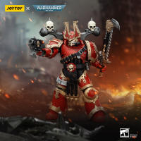 JOYTOY 1/18 figura de acción 40K World Eaters Khorne Berzerker 2 Anime modelo militar - details 5