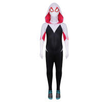 Traje ajustado de Gwen Spider-Man y Miles, para adultos y niños, disfraz de héroe para Halloween/Cosplay - details 6