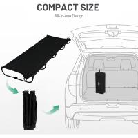 Cama Plegable Compacta Acampada Cama de Camping Jardin Portátil Ultraligera Fuerte Resistente, Capacidad de 120kg - details 19