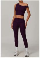Conjunto de Yoga de Cintura Alta Ouwu Traje Deportivo de 3 Piezas Monos Deportivos para Mujeres - details 31