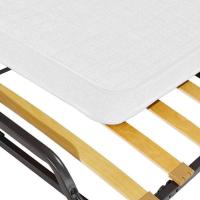 Cama plegable con almohada incluida + almohada gratuita, estructura resistente y 4 ruedas - details 8