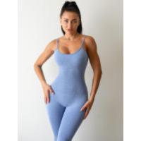 Mono de yoga sin costuras Mujer Correa de espagueti Ocio Entrenamiento Gimnasio Leggings Sujetador acolchado Monos de una pieza - details 8