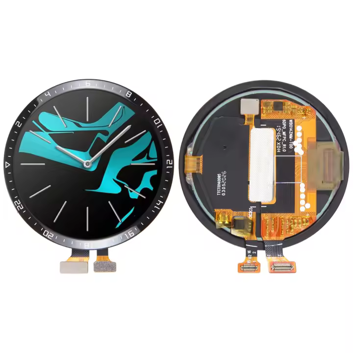 Pantalla LCD y digitalizador de montaje completo para Huawei Watch GT 2 46 mm (negro) - 1