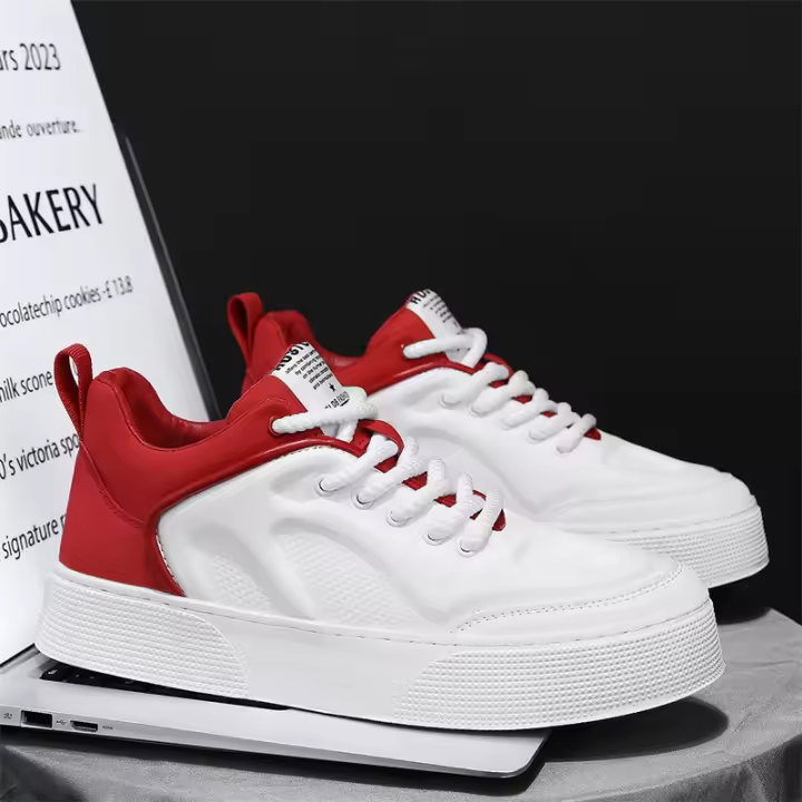 Zapatos Deportivos de Moda Versátiles para Primavera-Verano 2025 Zapatos Casuales de Cremallera Baja Antideslizantes y Resistentes al Desgaste para Hombres - 1