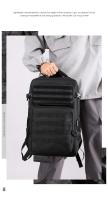 Mochila impermeable de nailon para exteriores, mochila táctica para deportes, Camping, senderismo, caza, 45L, 1000D - details 13