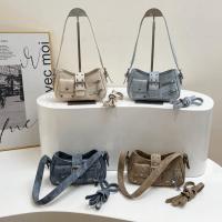 Bolso de mano a la moda Y2K, bolso para axila con remaches de estrella, bolso de hombro para chica picante, bolso cruzado Retro, ropa de calle - details 36