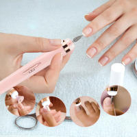 Amoladora eléctrica para uñas, máquina pulidora de uñas con luz 5 en 1, Mini bolígrafo eléctrico portátil para manicura, herramientas para quitar Gel - details 4